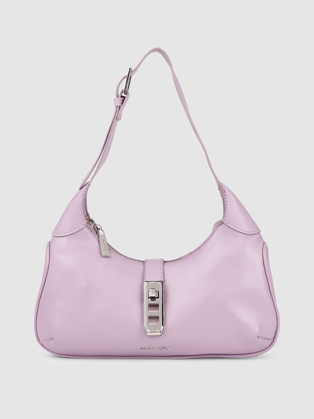 Allen Solly Purple PU Structured Shoulder Bag Price in India