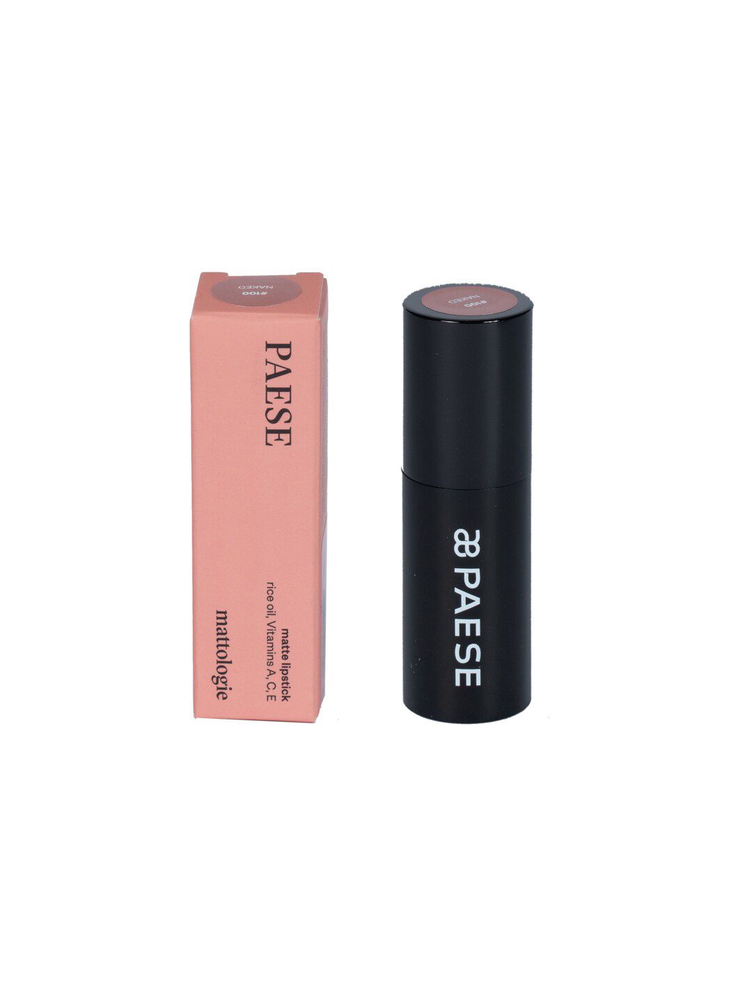 Paese Cosmetics Mattologie Matte Lipstick with Rice Oil 4.3 g - Naked 100 Price in India