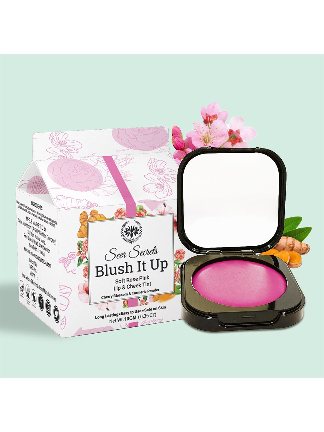 Seer Secrets Blush It Up Lip & Cheek Tint 10 g - Pink Lemonade Price in India