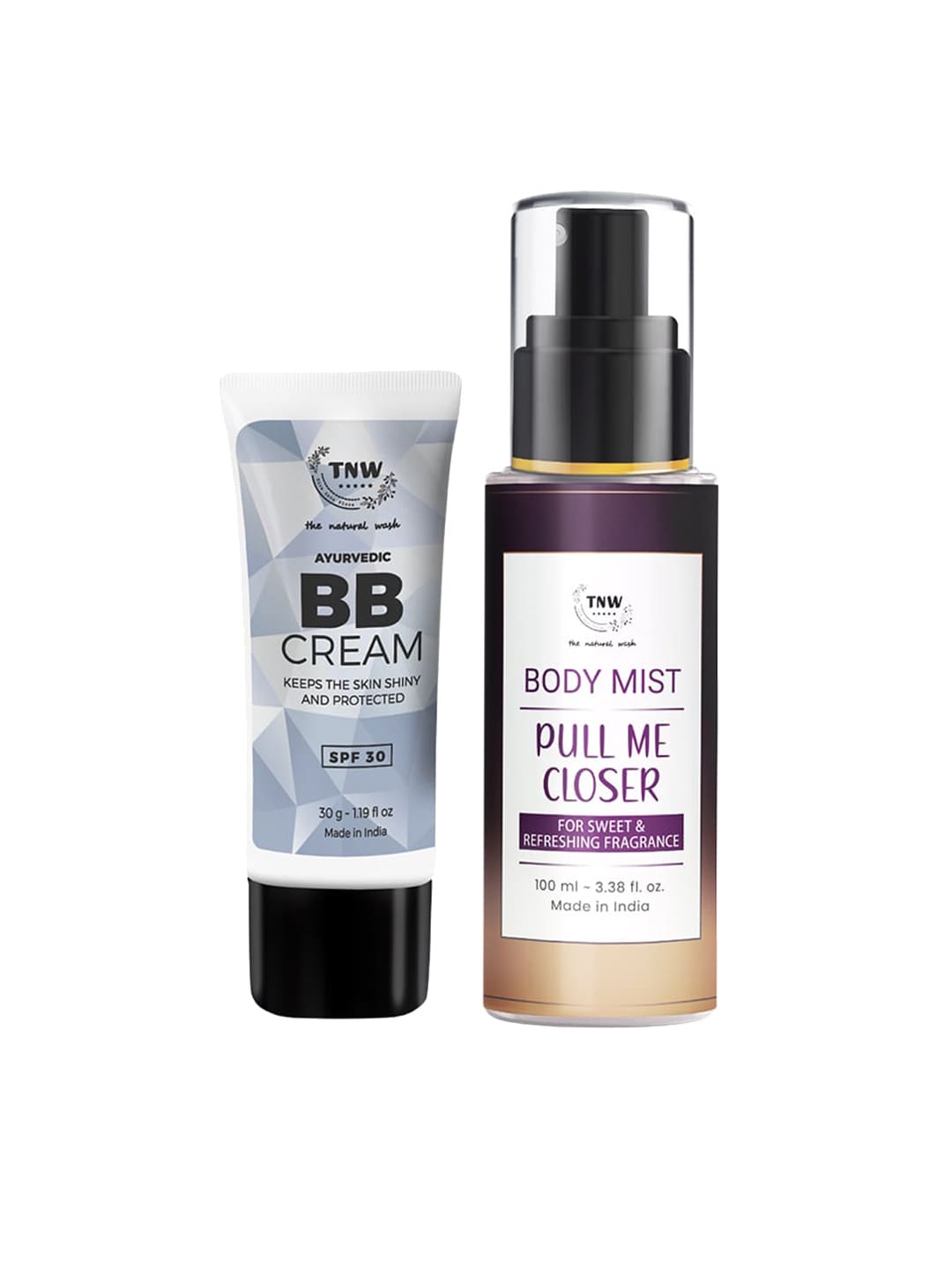 TNW the natural wash Pull Me Closer Body Mist - BB Cream with SPF 30 Price in India