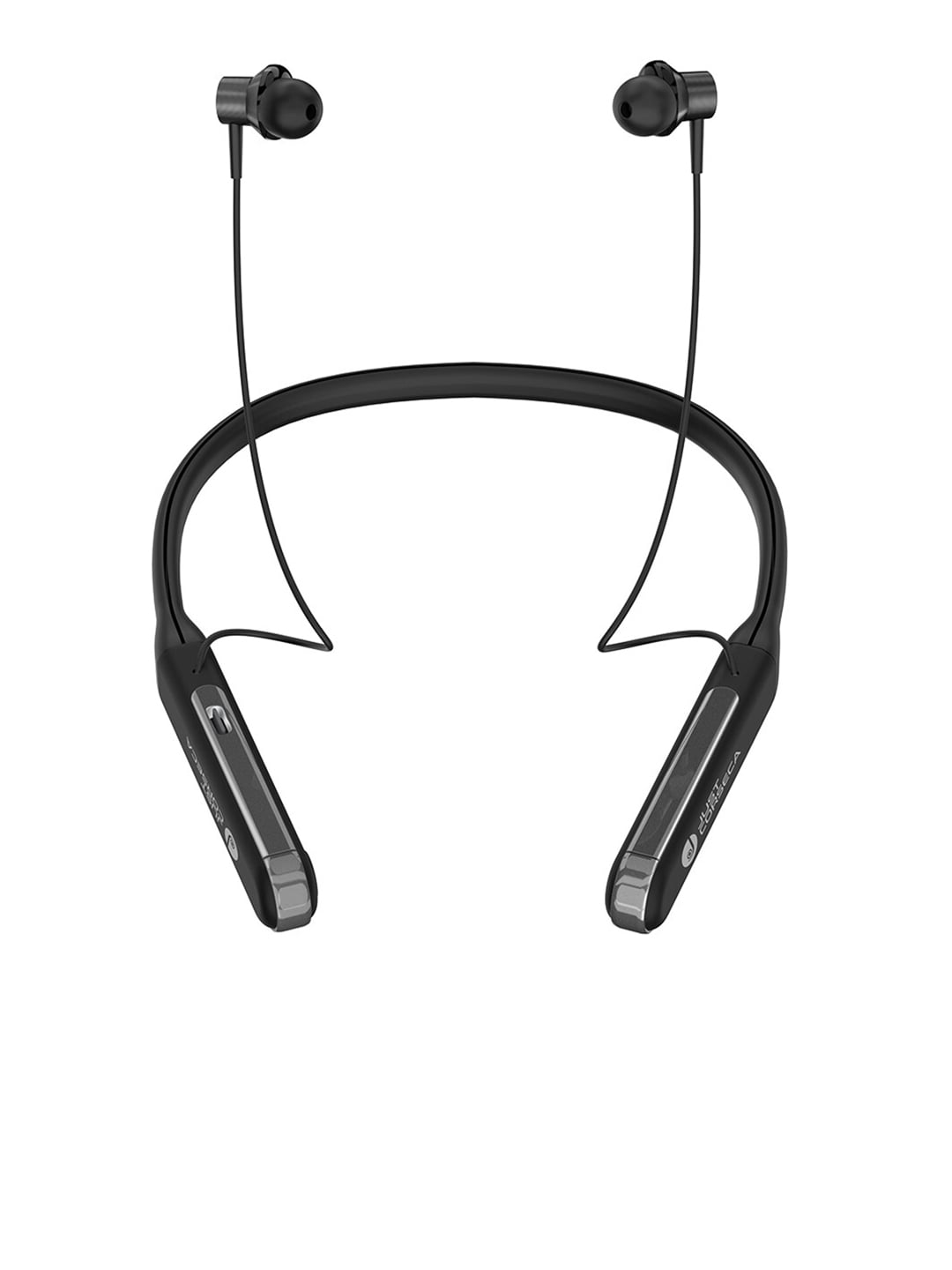 JUST CORSECA Black Solitaire Bluetooth Neckband with 14.2mm Driver - JST302 Price in India