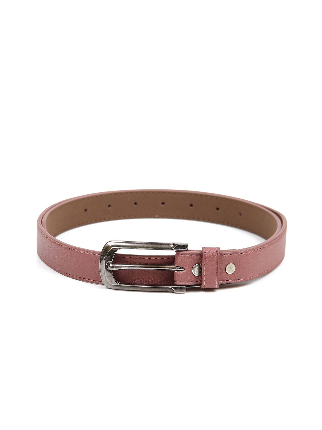 thickskin Women Mauve Textured Casual Belt Price in India