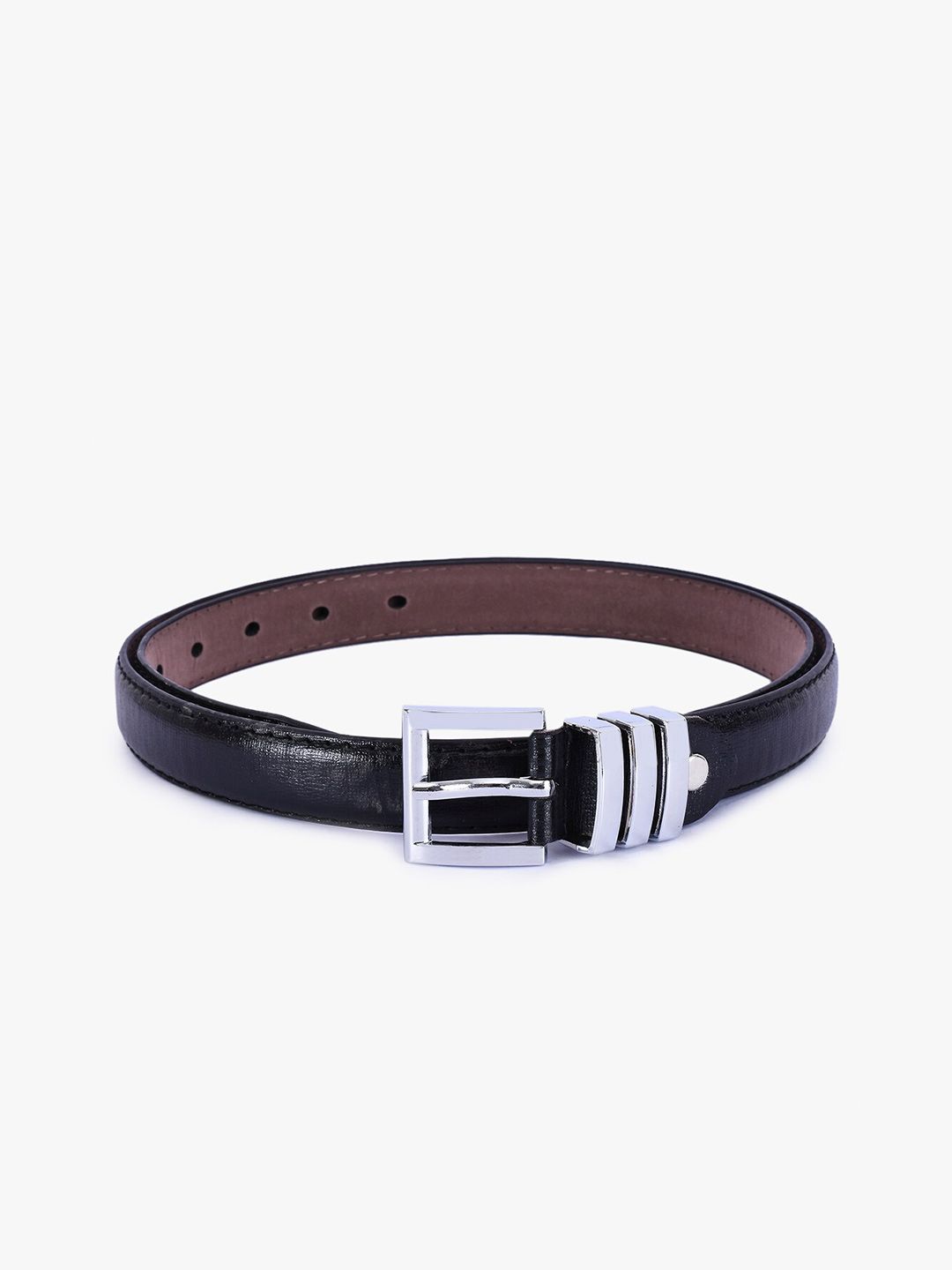 BuckleUp Women Black Belt Price in India