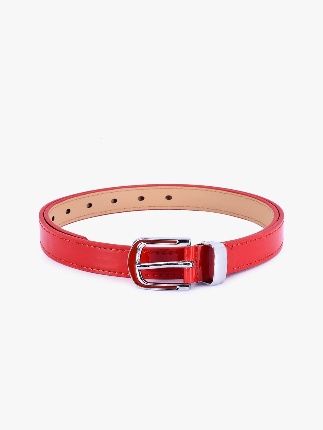 BuckleUp Women Red Belt Price in India