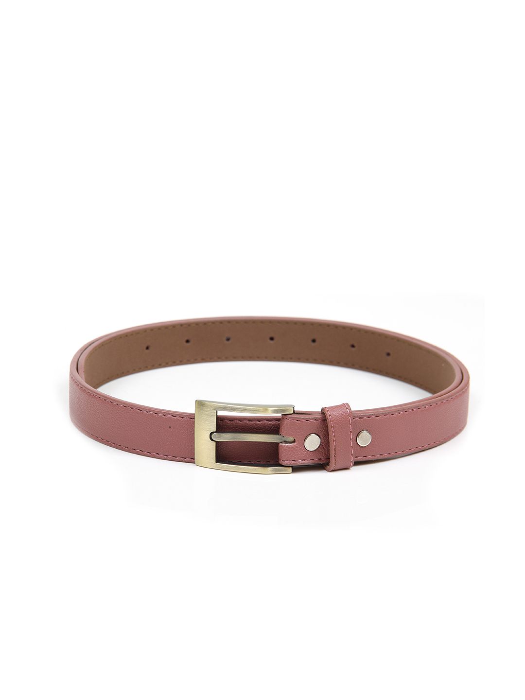 thickskin Women Mauve Textured Belt Price in India