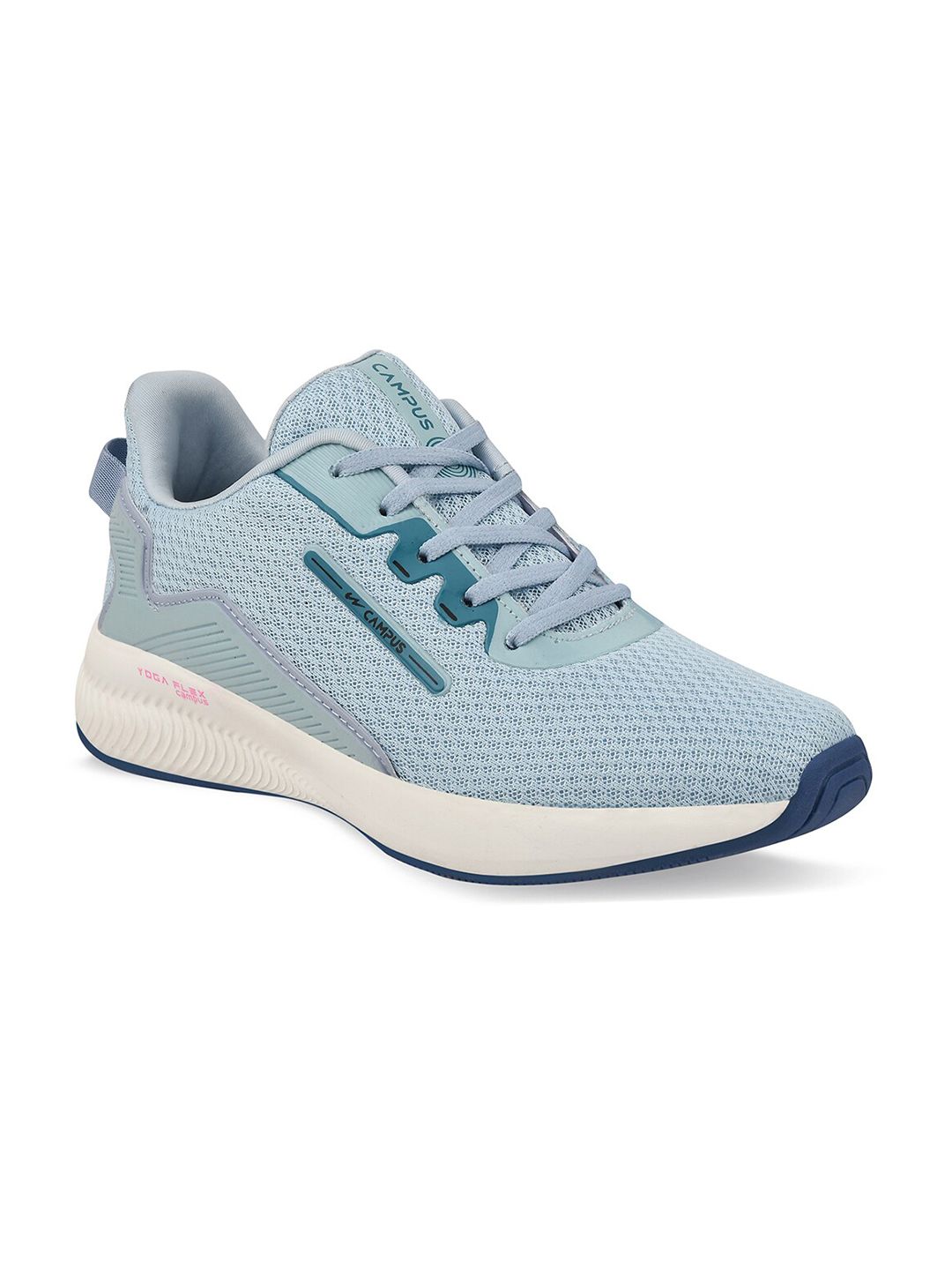 Campus Women Blue Mesh Running Shoes Price in India