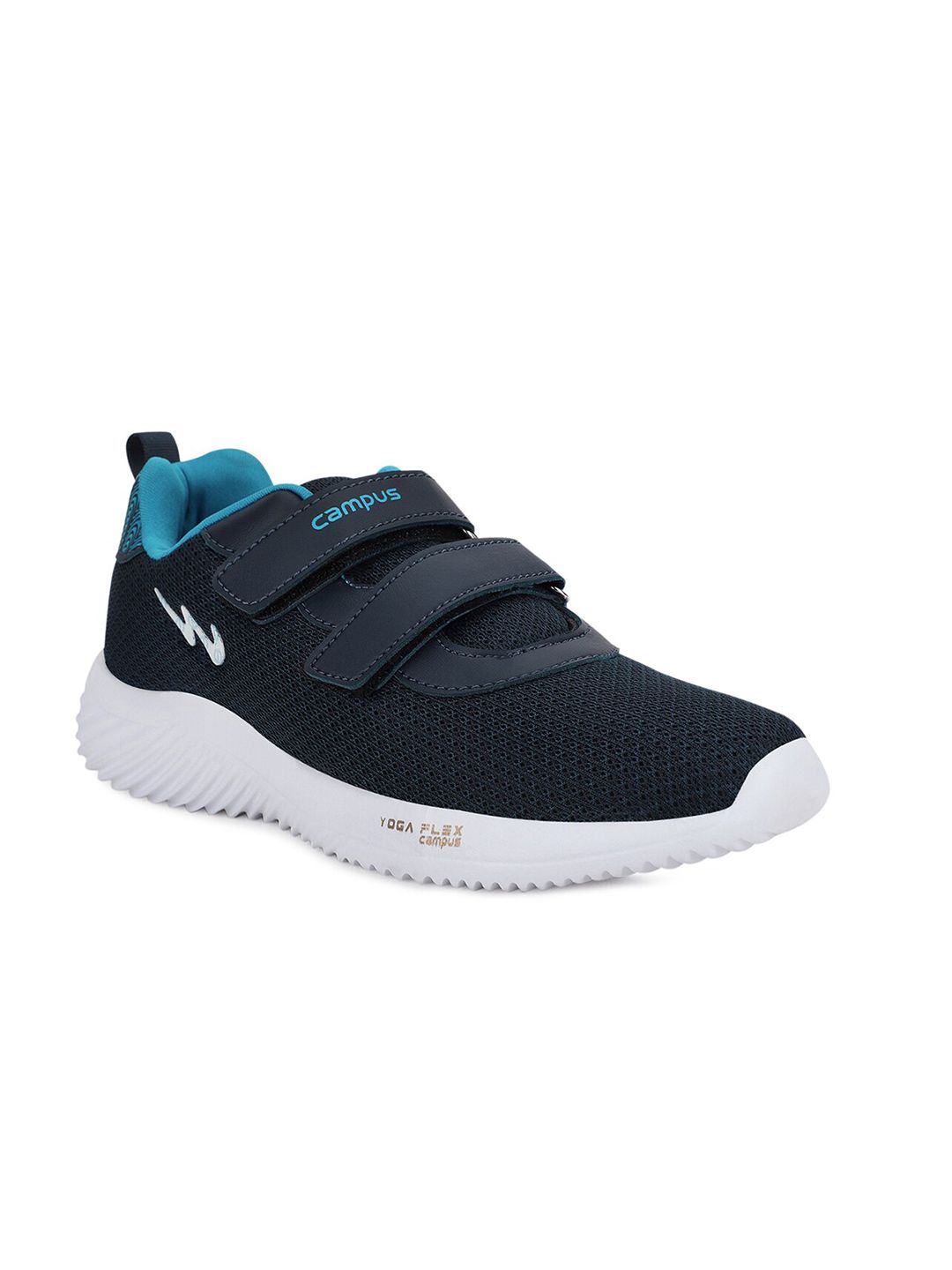 Campus Women Navy Blue Mesh Running Shoes Price in India