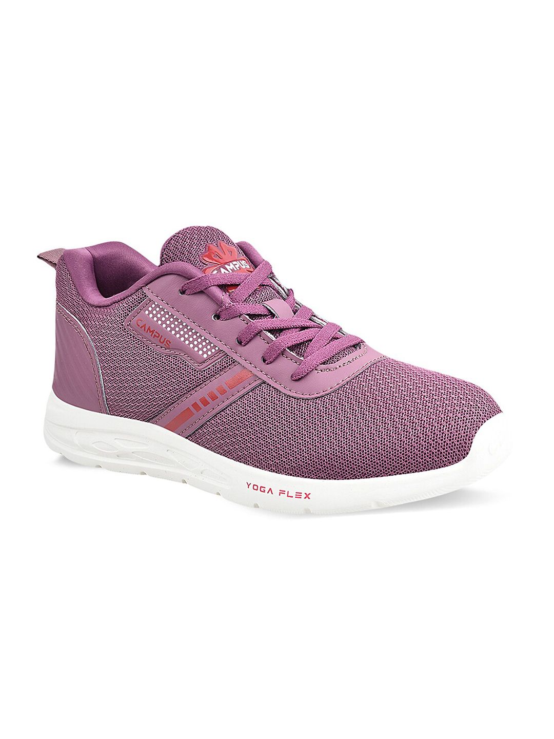 Campus Women Mauve Mesh Dolphin Regular Running Shoes Price in India