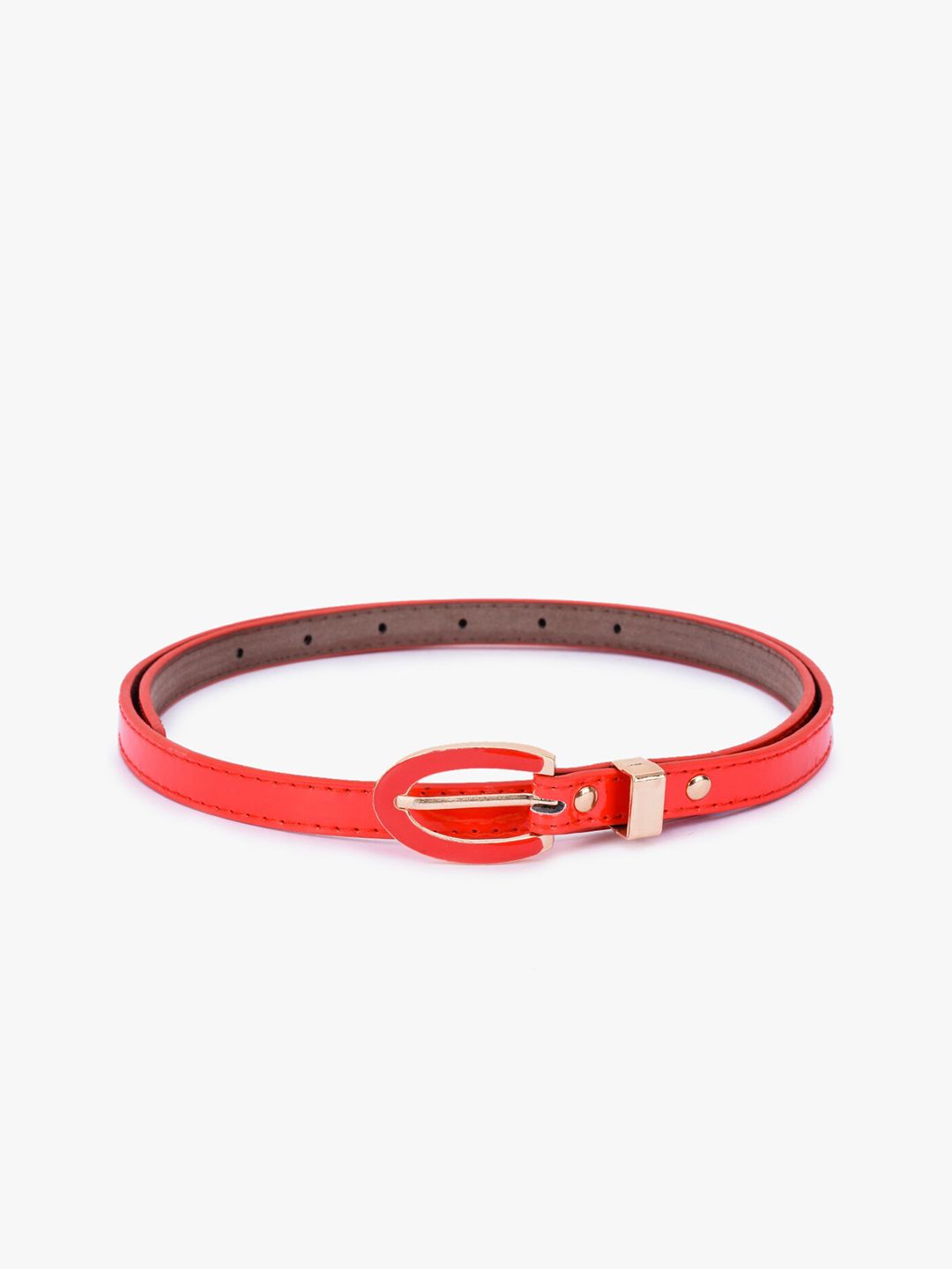 BuckleUp Women Red Belt Price in India