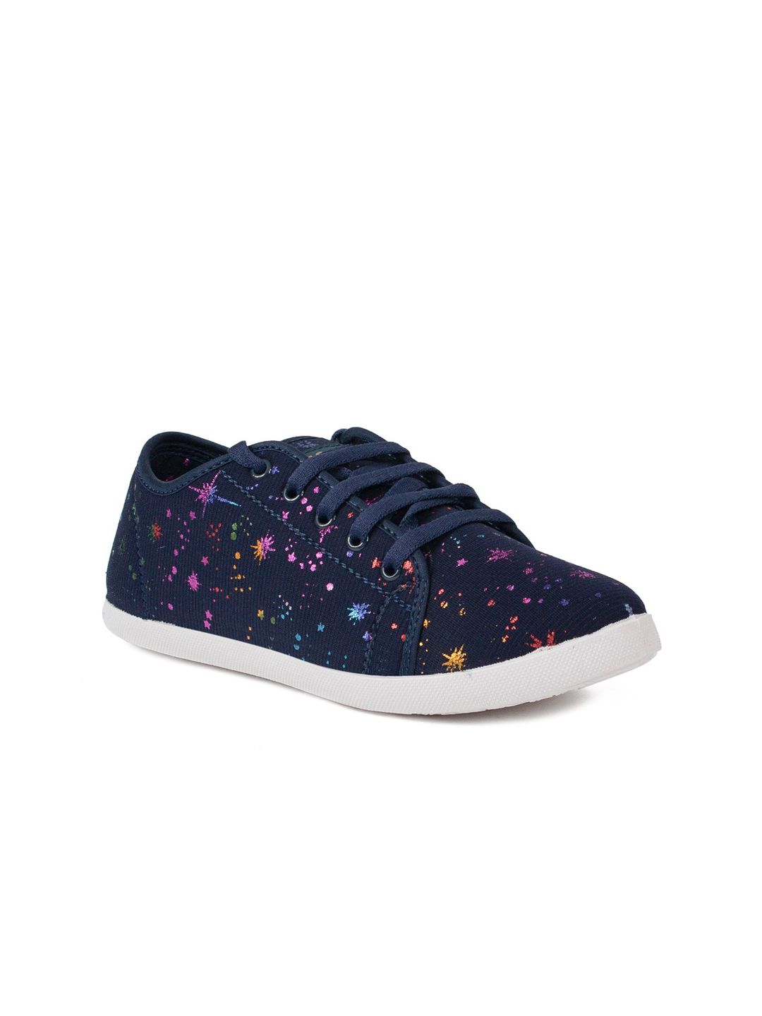 ASIAN Women Navy Blue Printed Sneakers Price in India