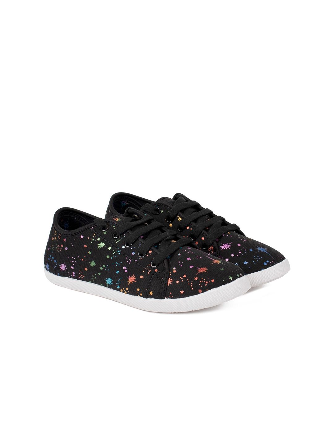 ASIAN Women Black Printed Sneakers Price in India