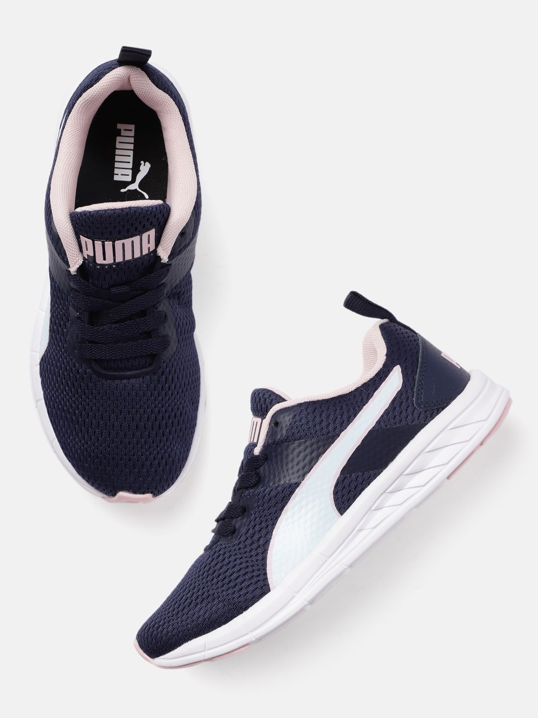 Puma Women Navy Blue Meteor NU Running Shoes Price in India