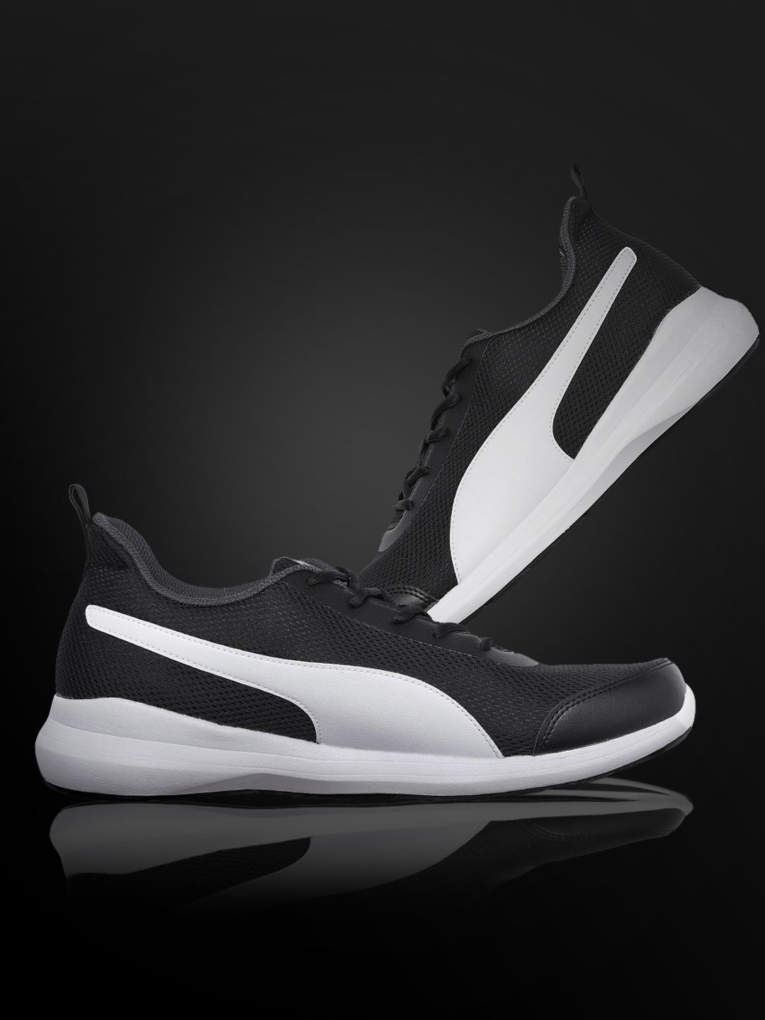 Puma Men Black City Running Shoes