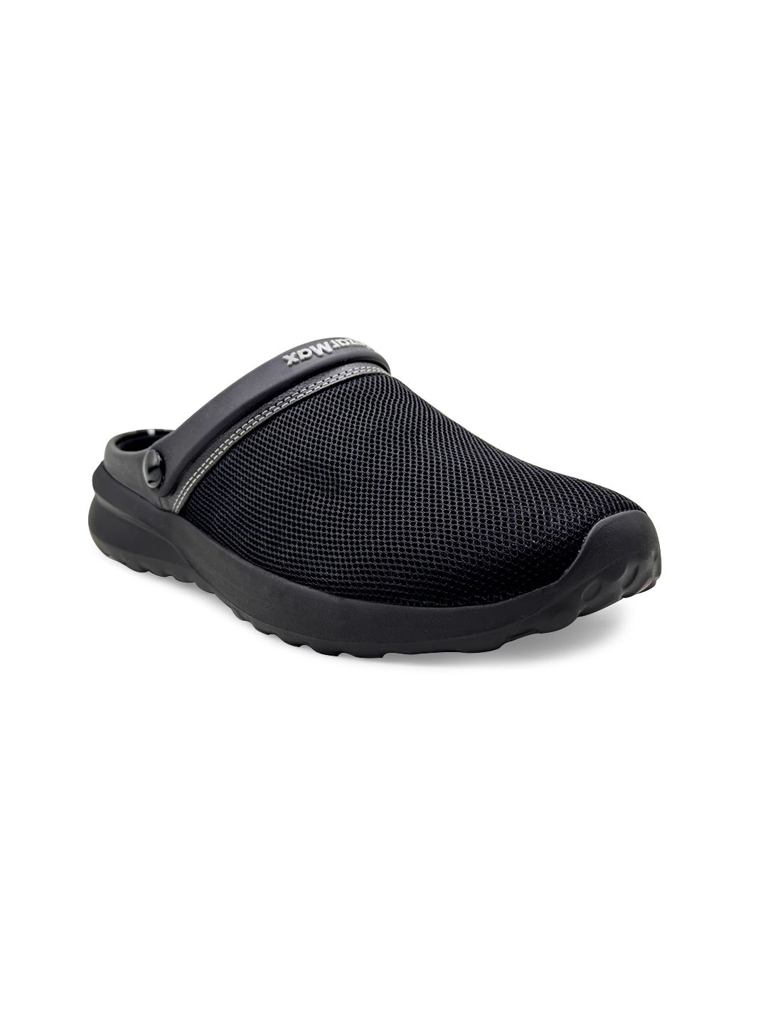 KazarMax Men Black Clogs Sandals