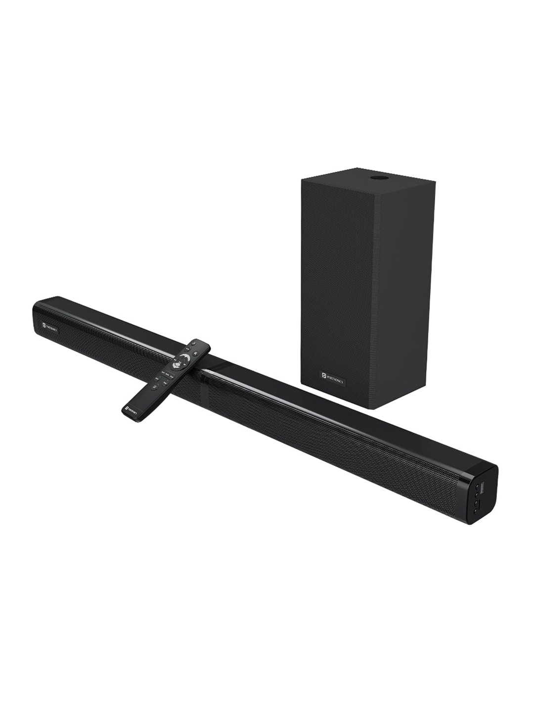 Portronics  Black  Pure Sound 103 Soundbar with Wired Woofer Price in India