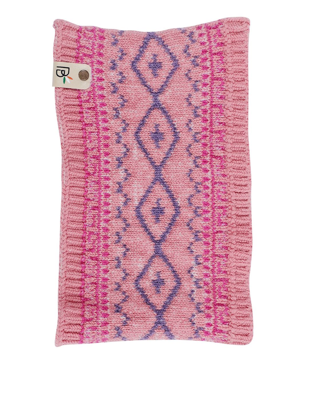 Bharatasya Unisex Pink Cotton Sports Sweatband Price in India