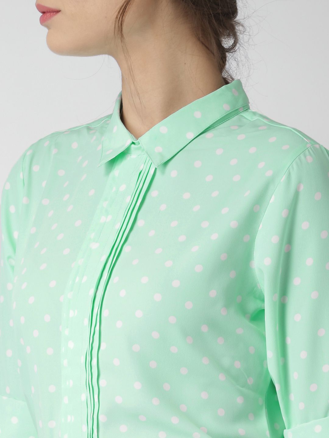green emerald velvet dress Sylvie 40s Polkadot Shirt Dress  Voluptuous Vintage