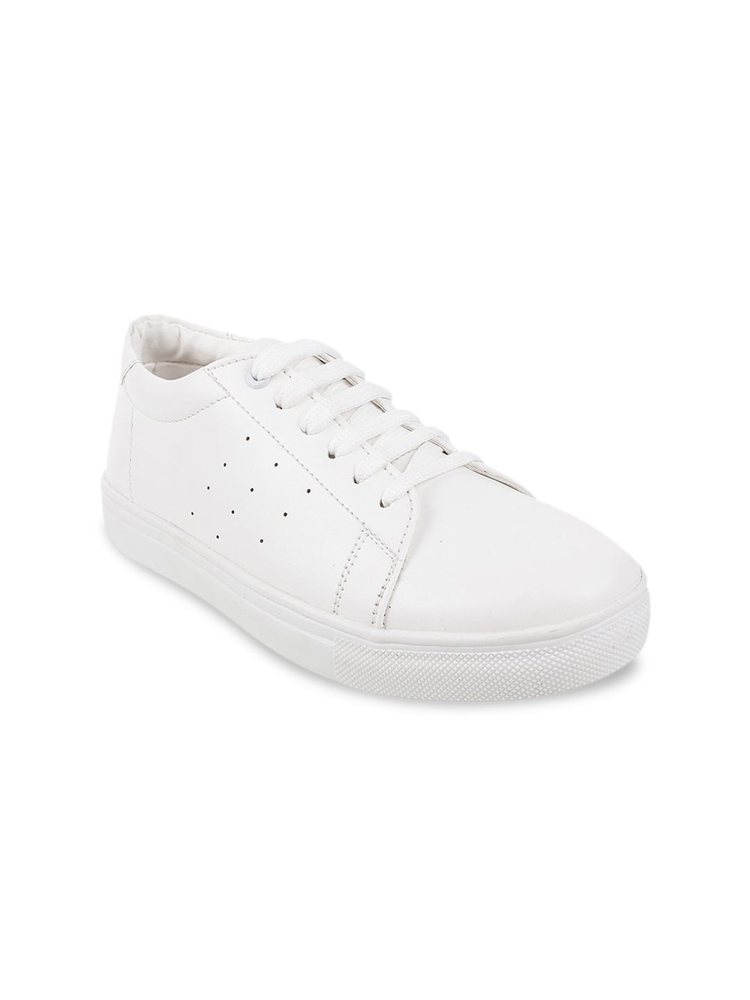 WALKWAY by Metro Women White Perforations Sneakers Price in India