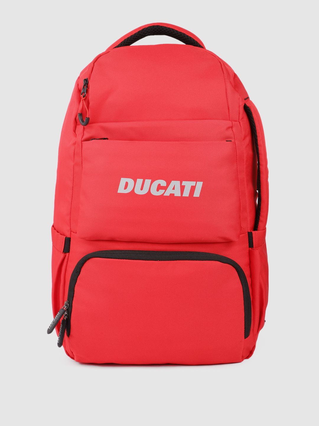 Ducati Unisex Red Backpack with USB Charging Port Price in India