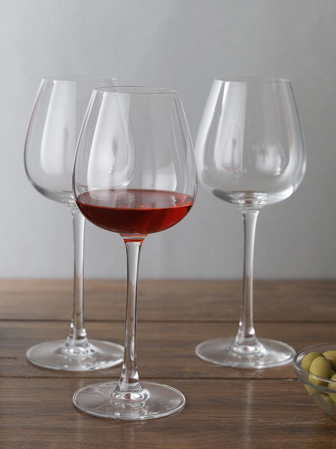 Chef & Sommelier Set Of 6 Transparent Solid Wine Glasses Price in India