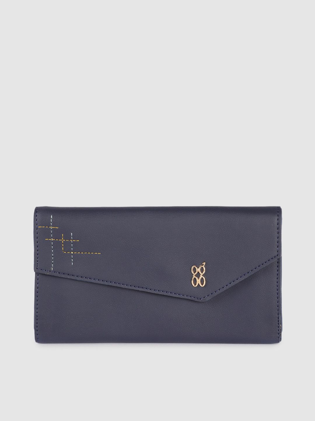 Baggit Women Navy Blue Solid Envelope Price in India