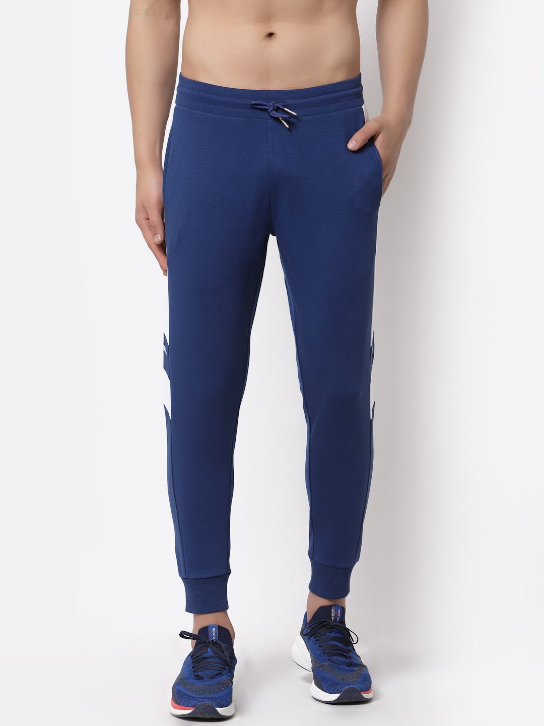 Red Tape Men Blue Solid Joggers