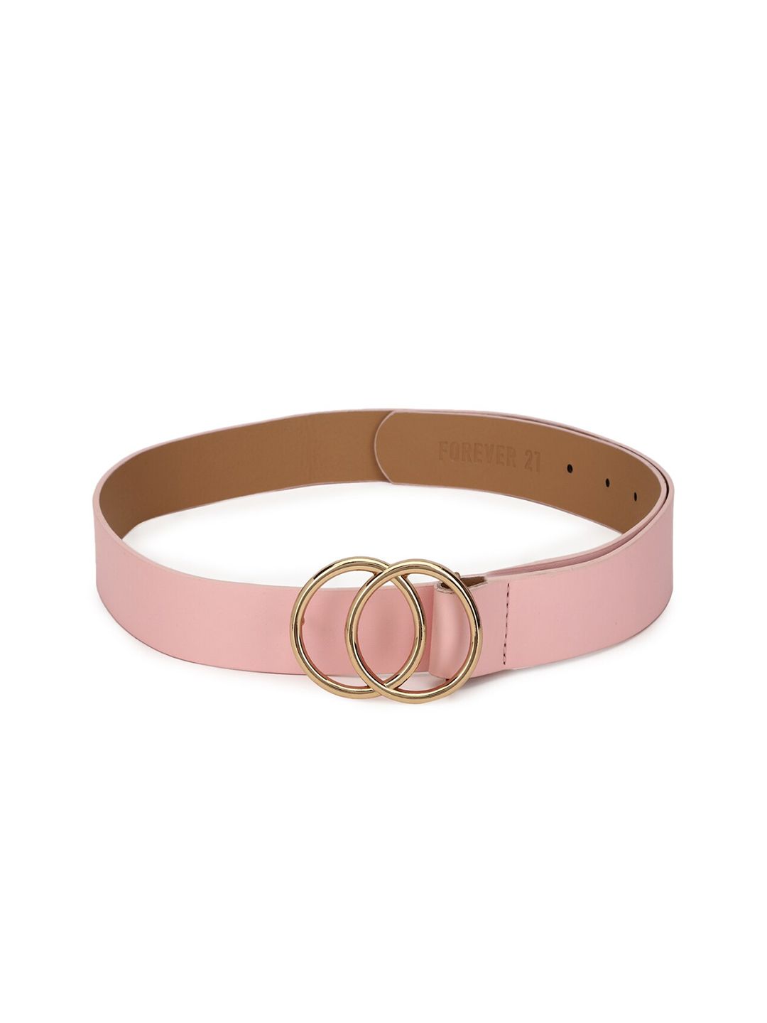 FOREVER 21 Women Pink Solid Belt Price in India