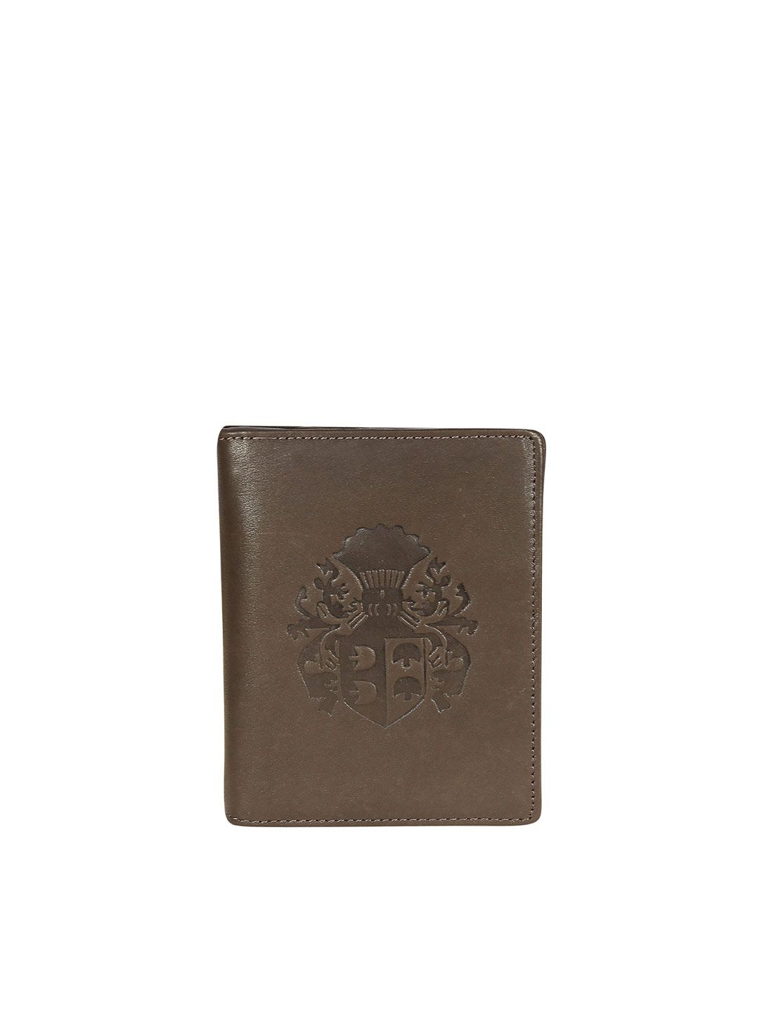 Style SHOES Unisex Brown Leather Passport Holder Price in India