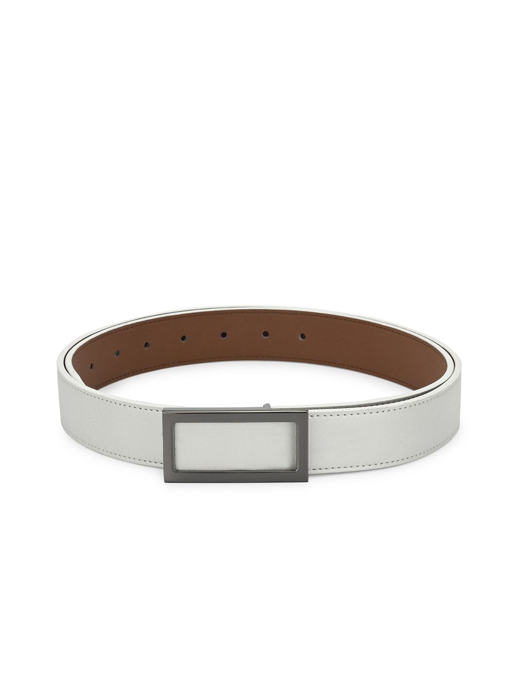 thickskin Women Silver-Toned Solid Belt Price in India