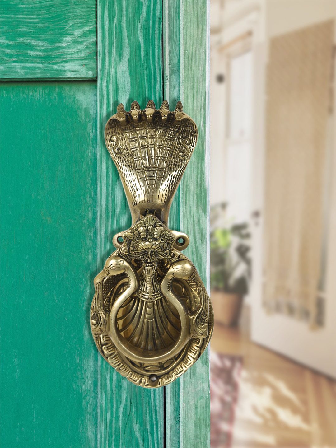 Imli Street Gold-Toned Snake Knocker Knobs Price in India