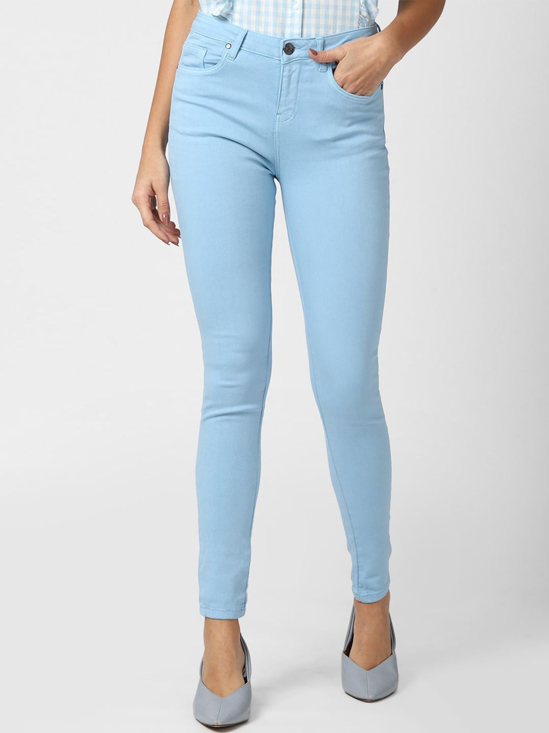 Van Heusen Woman Blue Skinny Fit Jeans Price in India