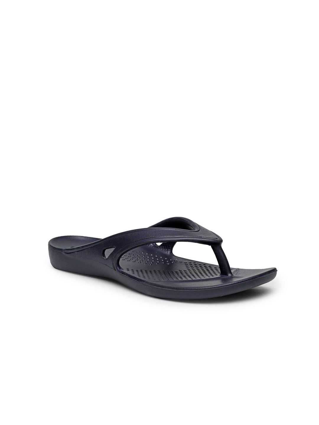 DA NATURO ITALY Navy Blue Thong Flip-Flops Price in India