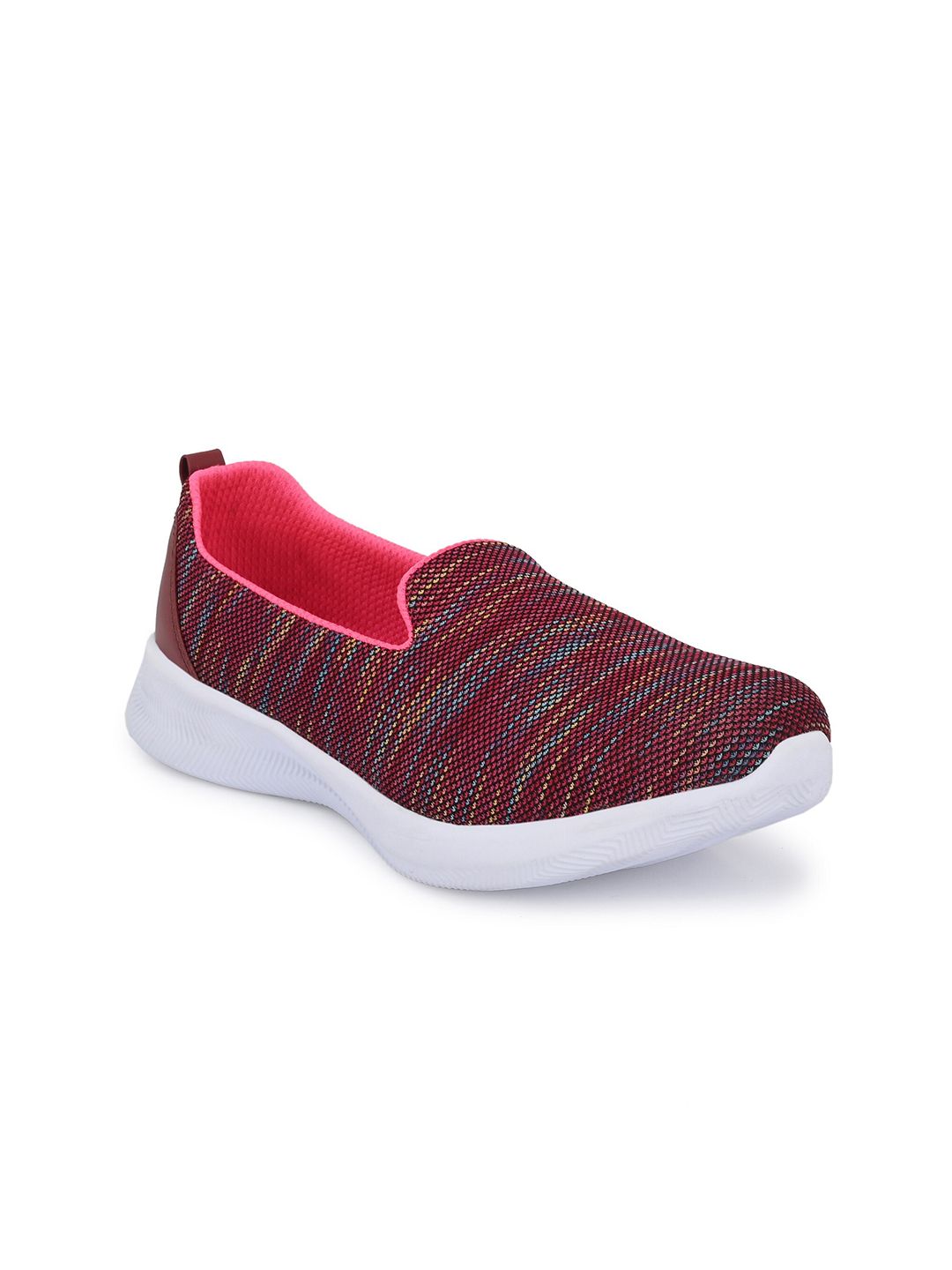 TimberWood Women Maroon Textile Regular Walking Shoes Price in India