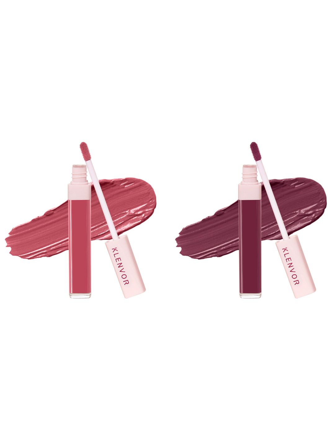 KLENVOR Set of 2 Work & Party Collection-Liquid Lipsticks Price in India