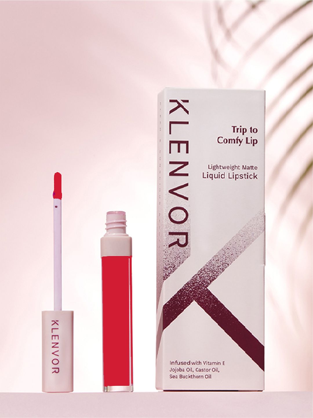 KLENVOR Trip To Comfy Lip Lipstick-Red 06 Elegant-5g Price in India