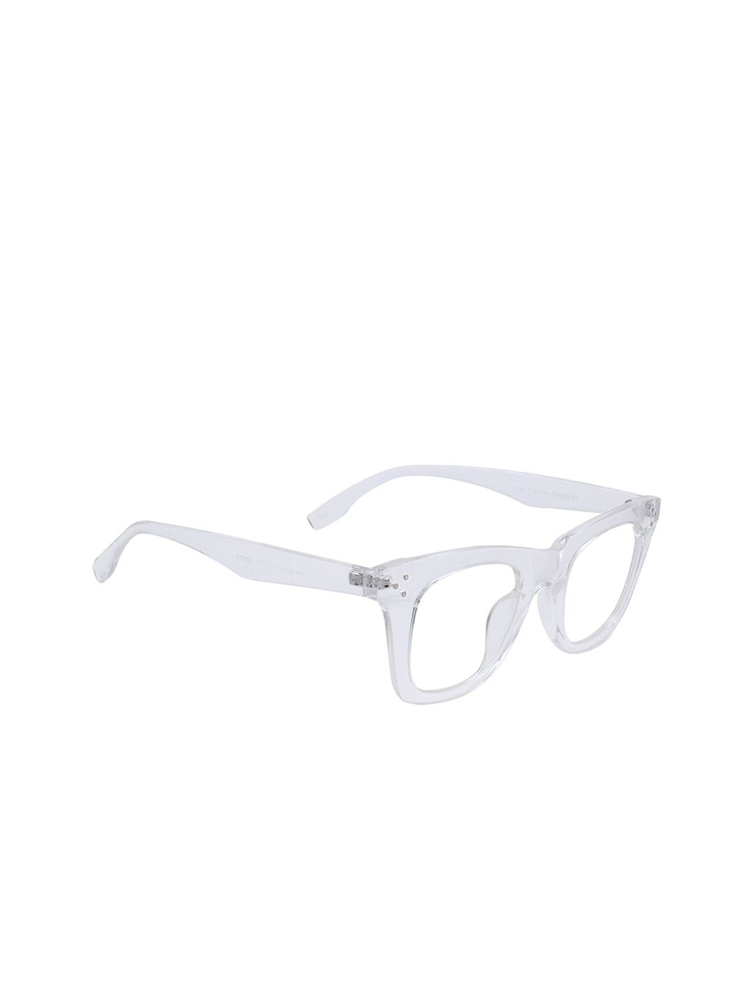 Peter Jones Eyewear Transparent Full Rim Square Frames B113T Price in India