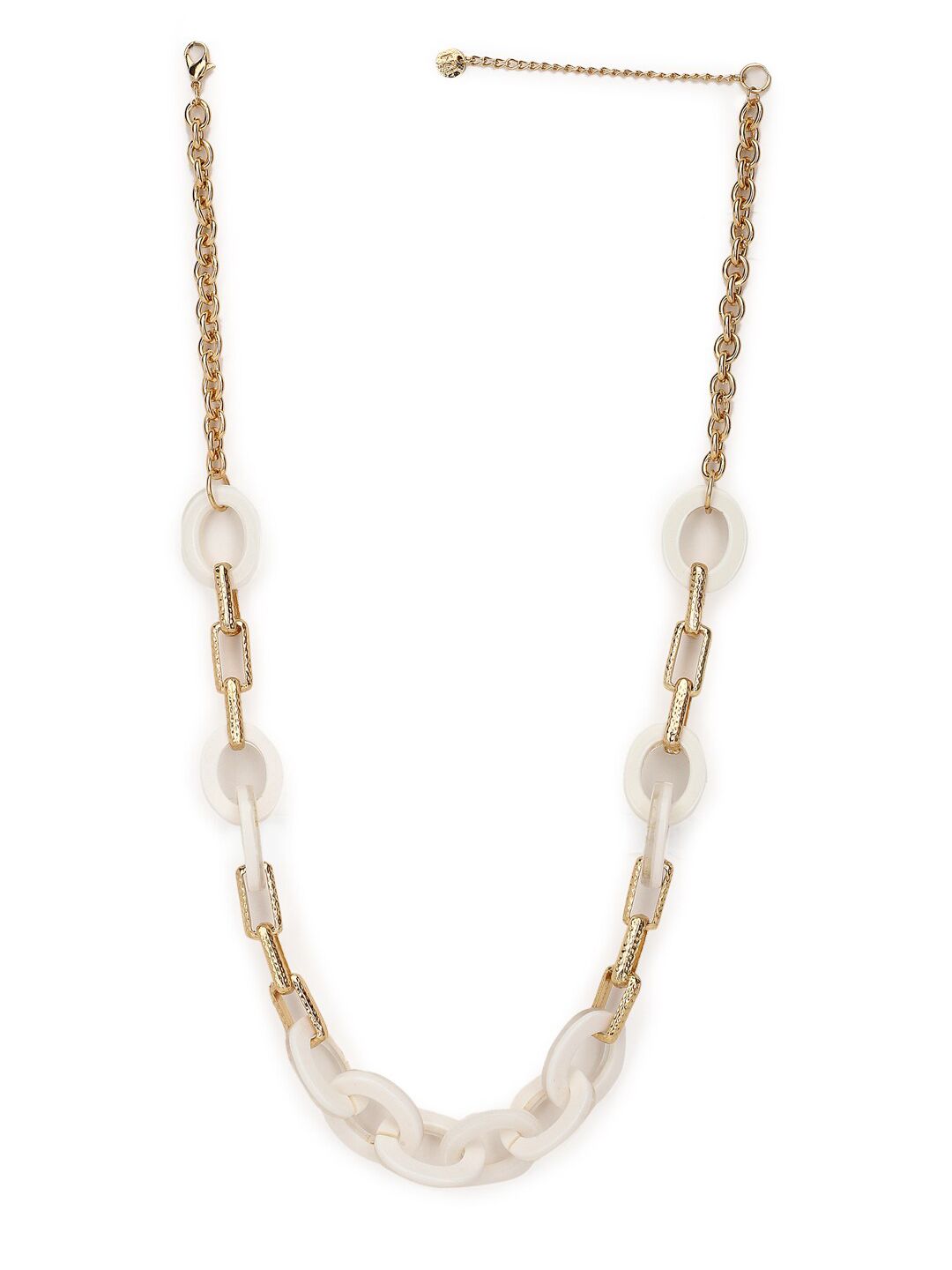 FOREVER 21 White & Gold-Toned Chain Price in India