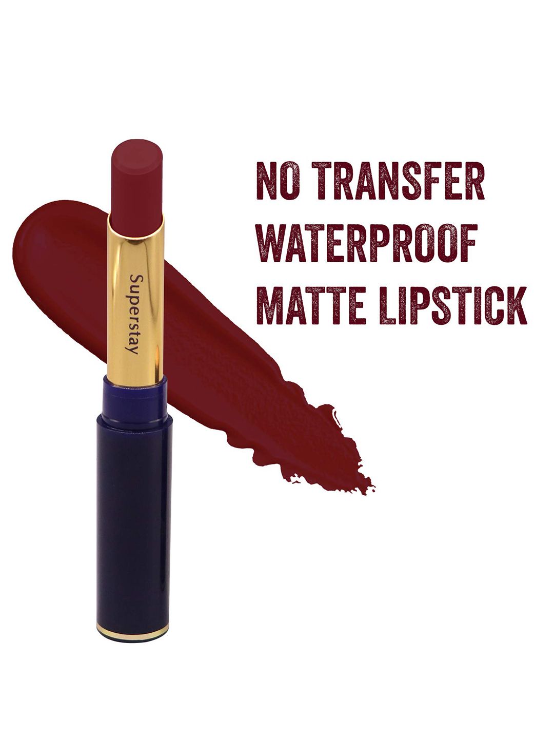 CVB SuperStay Non-Transfer Waterproof Matte Lipstick - Plumfull 706 Price in India