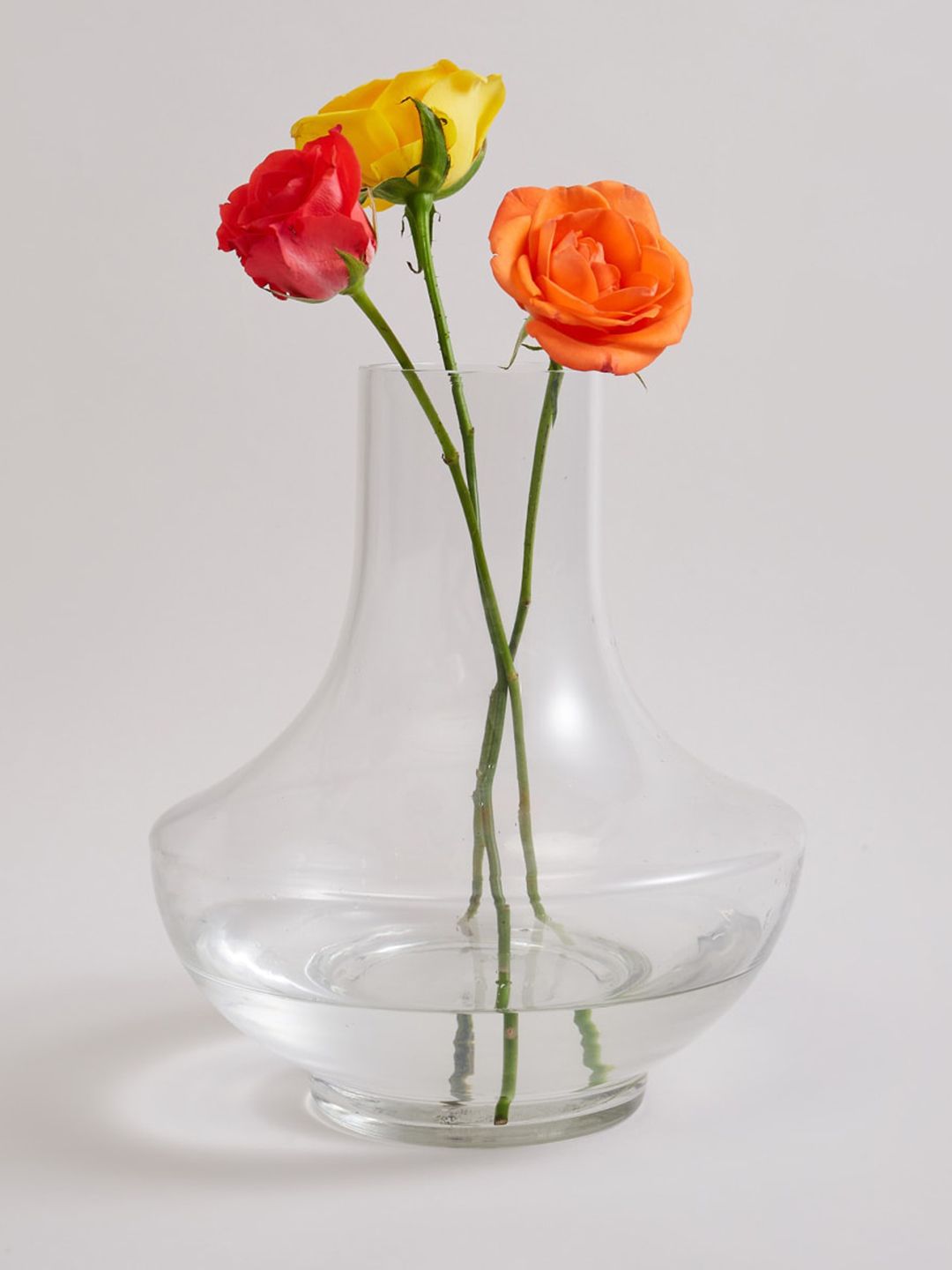 Home Centre Transparent Solid Glass Vases Price in India