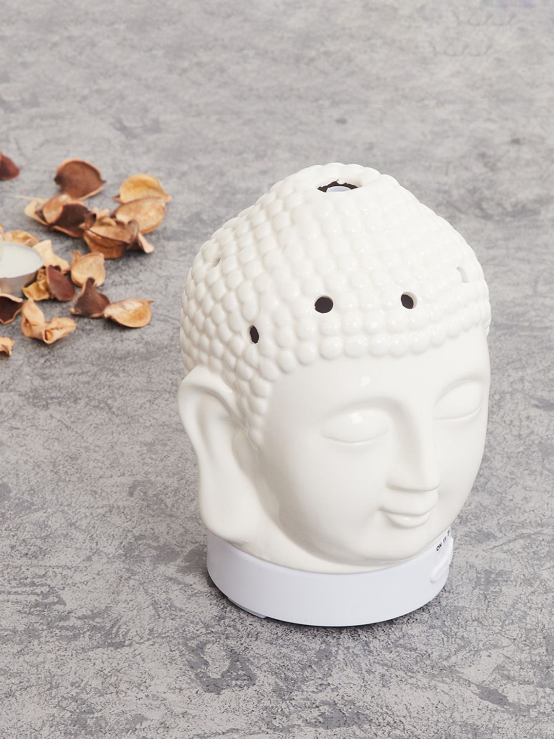 Home Centre Off White Buddha Ultrasonic Aroma Oil Diffusers Price in India