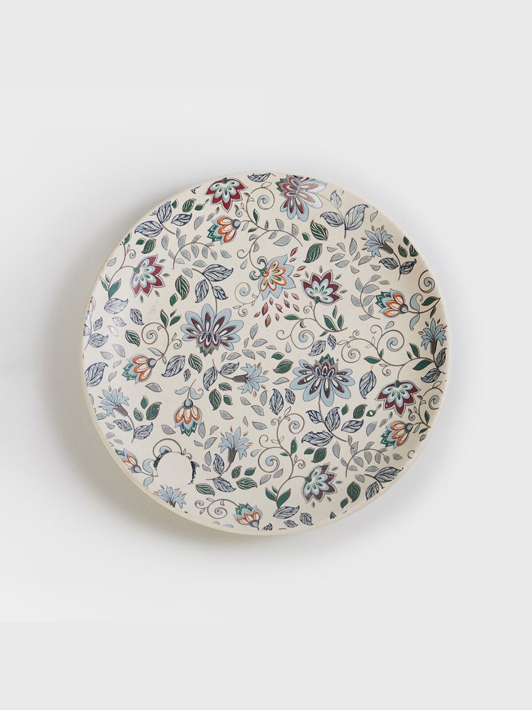 Home Centre Multicoloured Printed Stoneware Fiesta Matte Plates Price in India