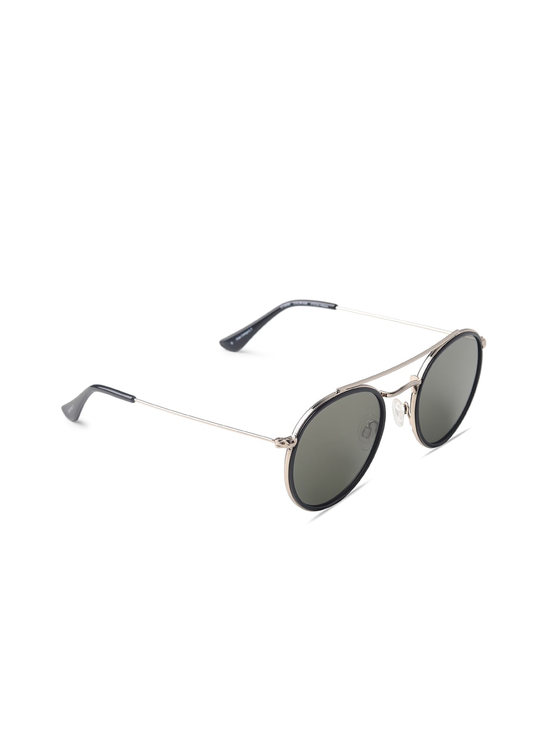 ESPRIT Women Grey Lens & Black Round Sunglasses with UV Protected Lens ET39099-51-538 Price in India