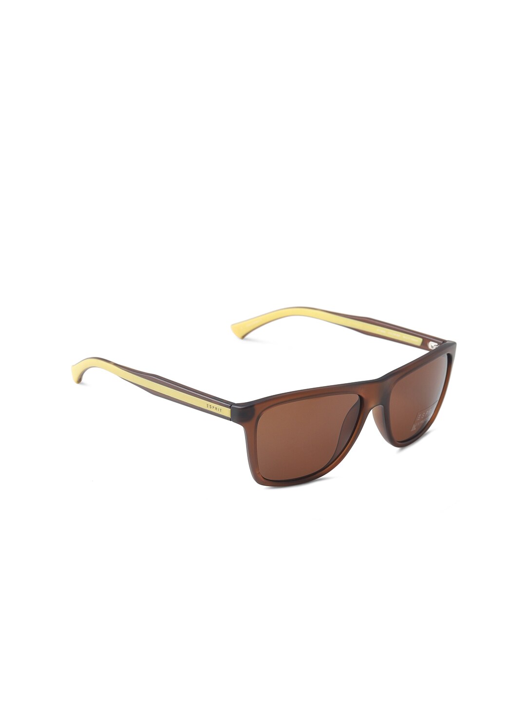 ESPRIT Unisex Brown Aviator Sunglasses with UV Protected Lens ET19626 Price in India