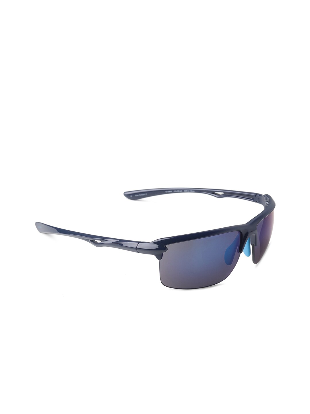 ESPRIT Unisex Blue Lens & Blue Shield Sunglasses with UV Protected Lens ET19644-66-543 Price in India