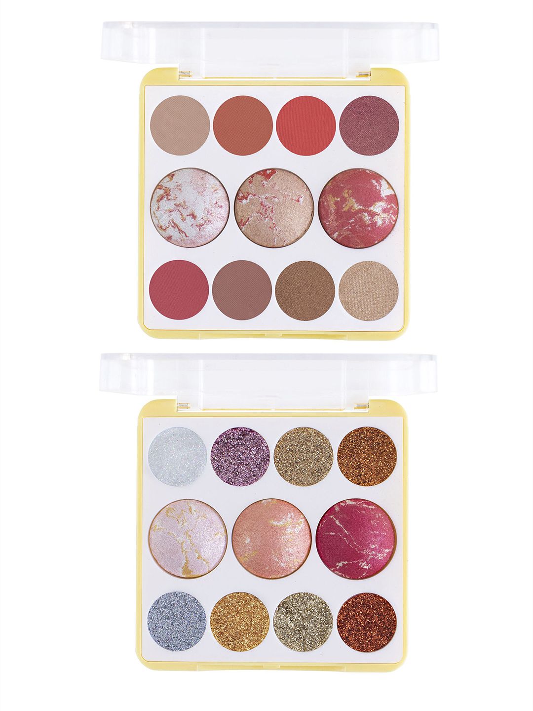 MARS Set of 2 Bloomingdale Eyeshadow Palette with Blusher - Shades 01 & 02 Price in India