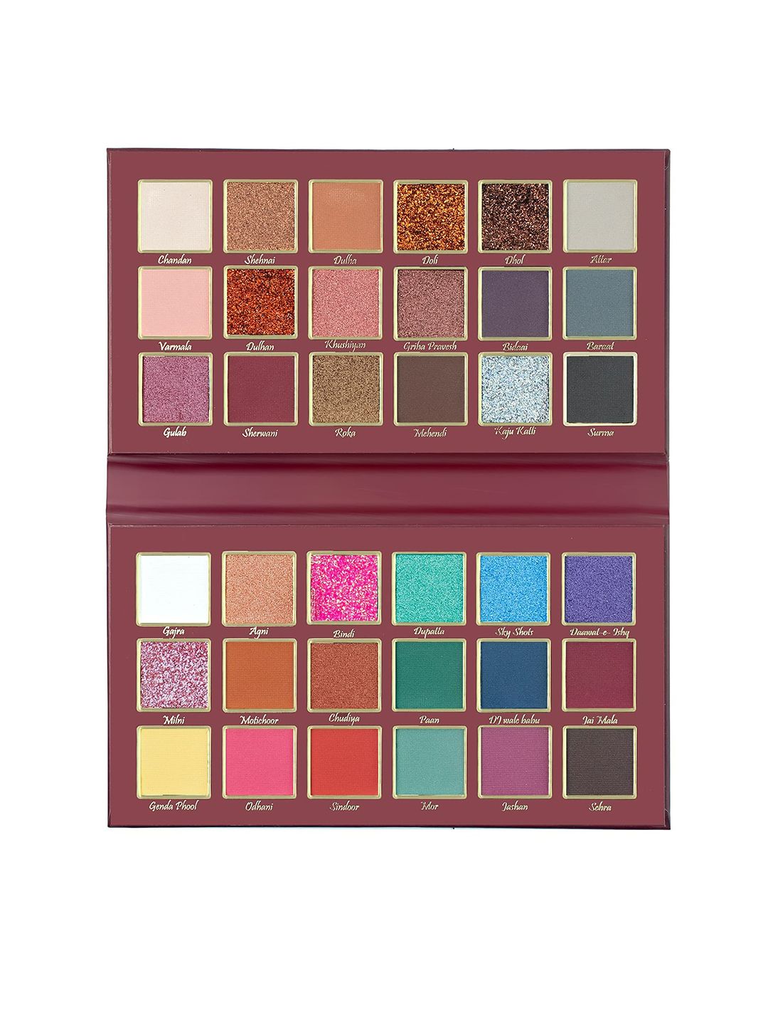 MARS Jashan-e-Shringaar Ultra Pigmented Eyeshadow Palette - 01