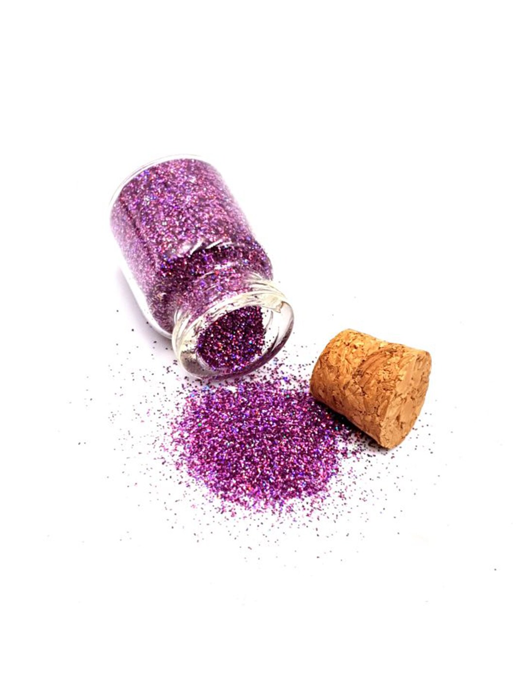 KINGDOM OF LASHES Glitter Eyeshadow - Purple Dust Price in India