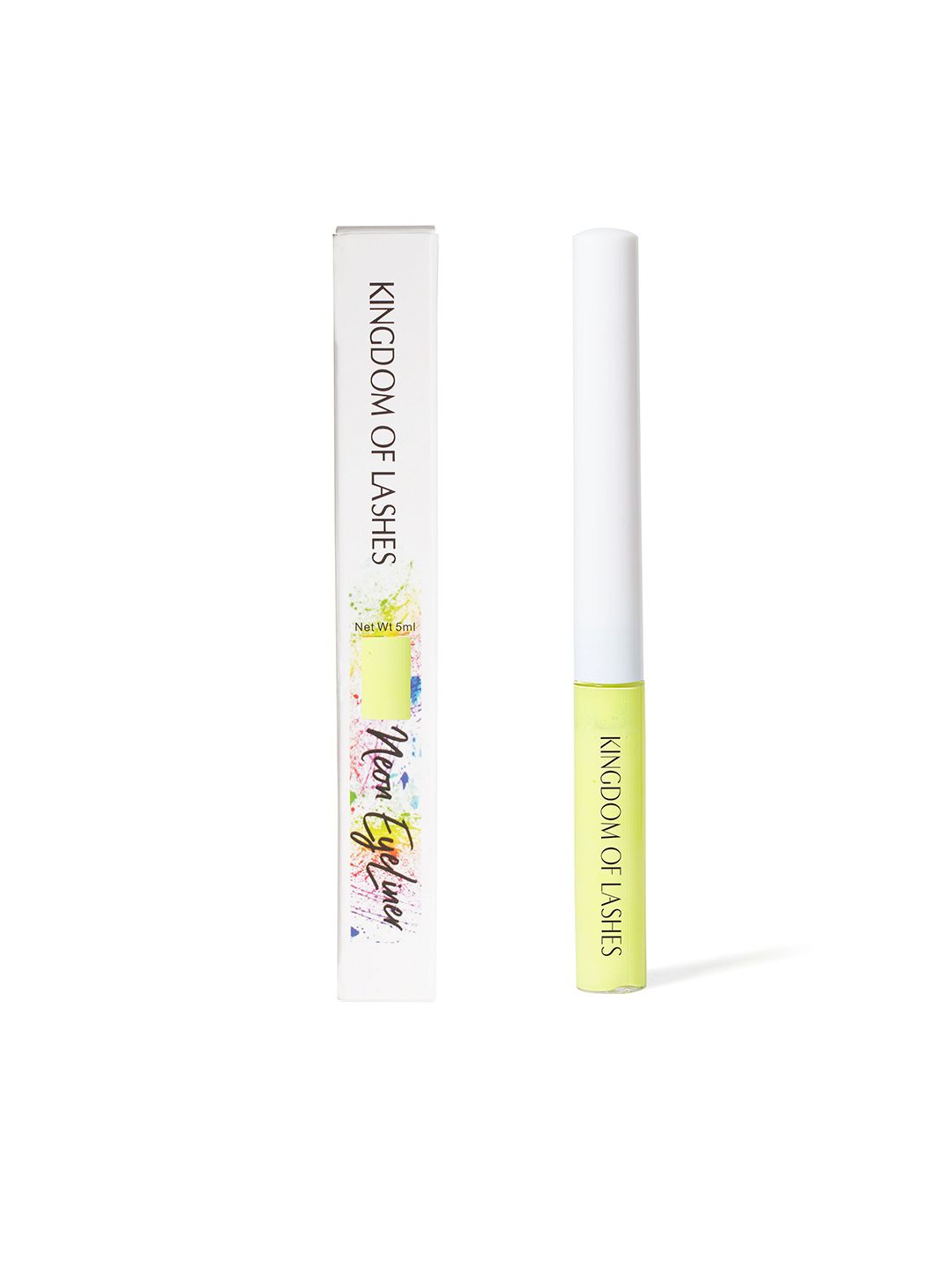 KINGDOM OF LASHES Neon Eyeliner - Canary Yellow Price in India