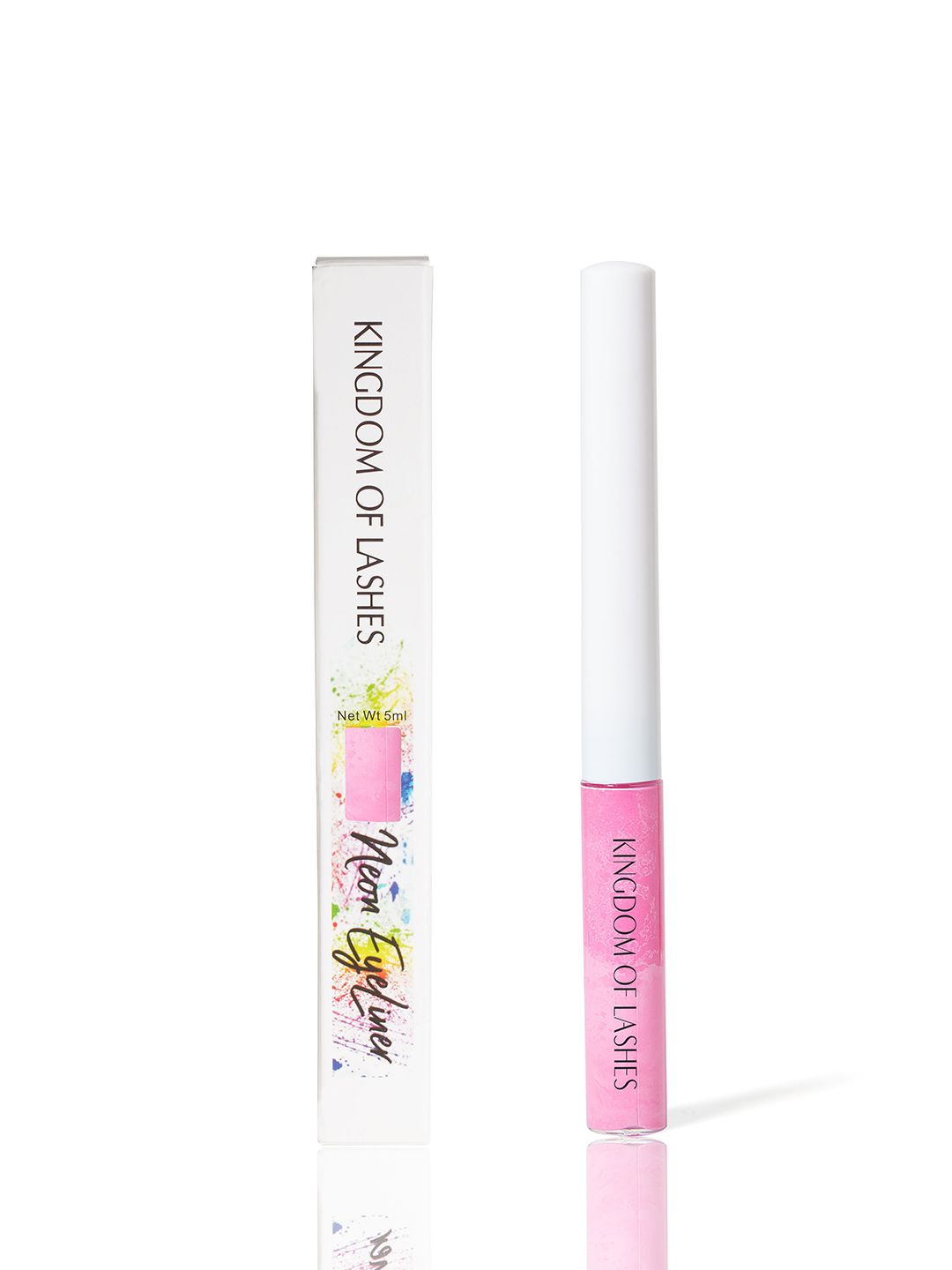 KINGDOM OF LASHES Neon Eyeliner - Spicy Pink Price in India
