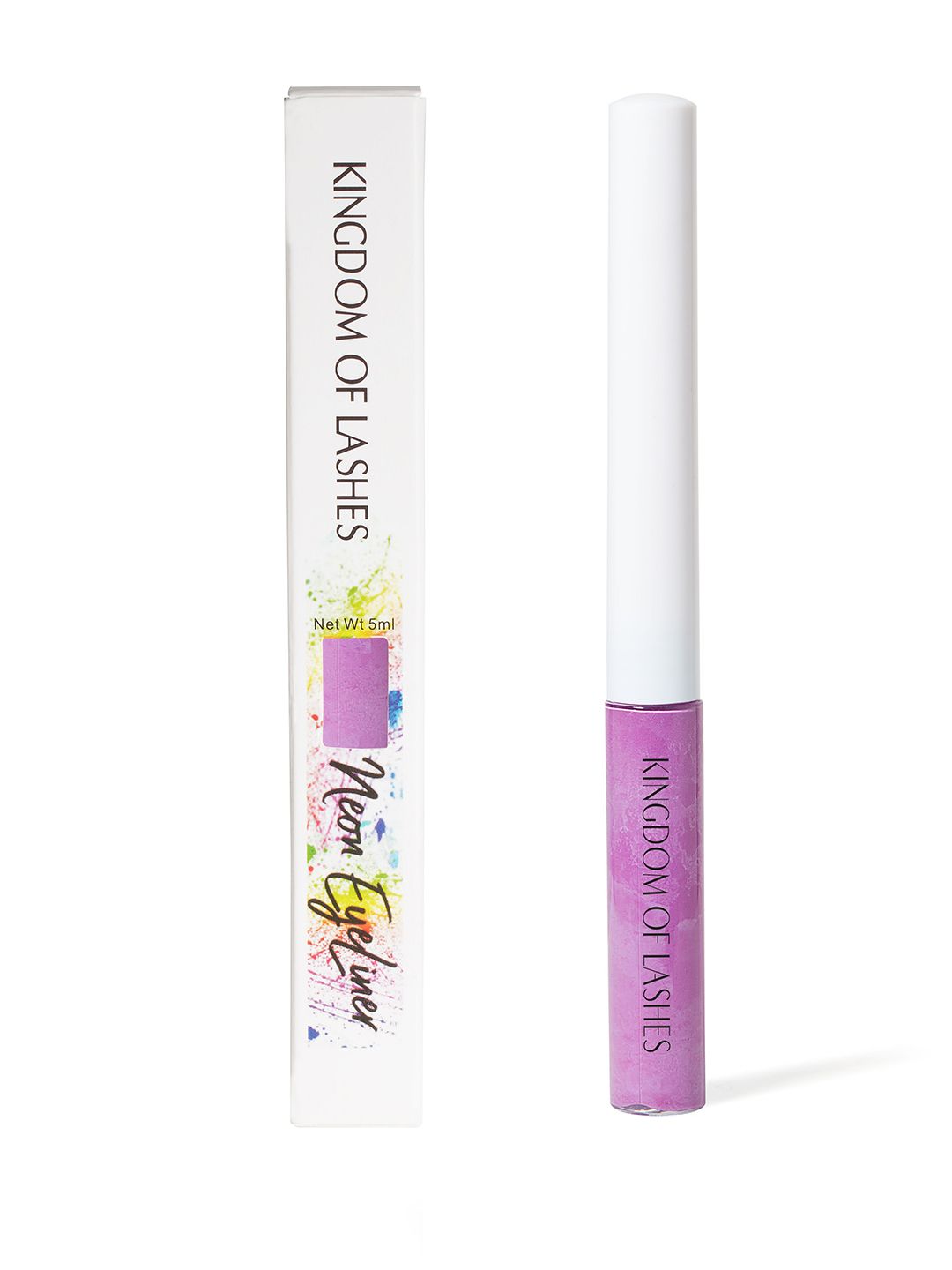 KINGDOM OF LASHES Neon Eyeliner - Purple Berry Price in India